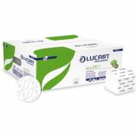 Toiletpapir Lucart Eco 210 I 2 lag B10xL21cm Ecolabel Blandingsfiber Hvid