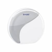 Dispenser Toiletpapir Lucart Identity Maxi Jumbo L12.7xB35xH32.8cm Plast Hvid