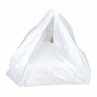 B&aelig;repose 390/180x580 mm 30 my med Huller til Pizza HDPE Hvid
