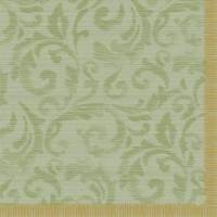 Serviet Dunilin 40 x 40cm Airlaid Rich Damast Pistachio