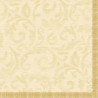 Serviet Dunilin 40x40cm Airlaid Rich Damast Cream