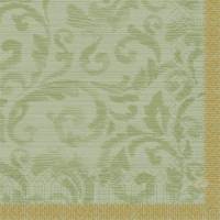 Serviet Duni 33x33cm 3-lags Rich Damast Pistachio