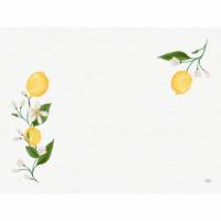 D&aelig;kkeserviet Duni 30x40cm Lemon Fiesta