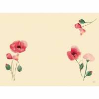 D&aelig;kkeserviet Bio Dunicel 30x40cm Poppy Charm