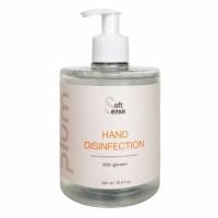 H&aring;nddesinfektion Gel Plum Soft Sense 85\% ethanol 500ml med Glycerol Pumpe
