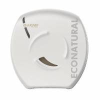 Dispenser Toiletpapir Jumbo Lucart Econatural L35xB14.2xH35.7cm Plast Hvid