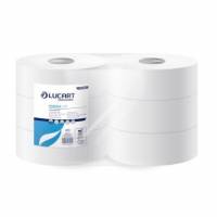 Toiletpapir Lucart Maxi Jumbo L270mx&Oslash;245mm 2-lag Nyfiber Hvid