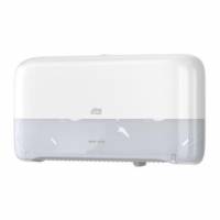 Dispenser toiletpapir Tork Mini Jumbo T2 L26xB46xH16.5cm Hvid