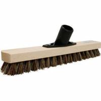 Gulvskrubbe 30.5 cm Stiv med Socket Union b&oslash;rsteh&aring;r Tr&aelig;