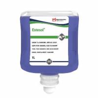 Cremes&aelig;be Estesol Lotion Ecolabel med Parfume til Dispenser 1 ltr Bl&aring;