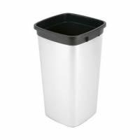Affaldsbeholder Iris 60 ltr Firkantet Plast Metalfinish