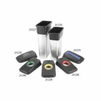 Affaldsbeholder Geo 55 ltr Plast Metalfinish