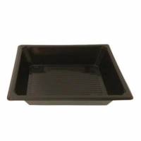 Sushibakke 175x147x35 mm 350 my RPET Sort Lille H&oslash;j