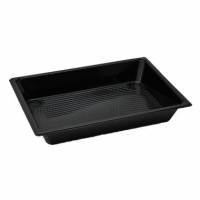 Sushibakke 241x175x35 mm 350 my RPET Sort H&oslash;j