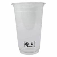 Plastglas 16 oz/50 cl &Oslash;95/55x135 mm rPET Klar