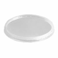 Plastl&aring;g &Oslash;101 mm Rund PP Klar til Salatb&aelig;ger 36109/110/111/112