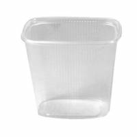 Salatb&aelig;ger 500 ml 108x81x102 mm Rektangul&aelig;r PP Klar