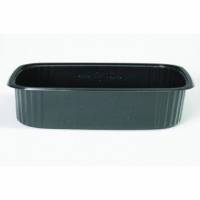 Salatb&aelig;ger 125 gr 108x82x28 mm Rektangul&aelig;r PS Sort