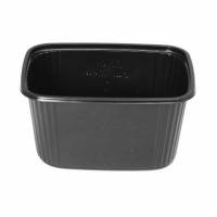 Salatb&aelig;ger 250 gr 108x82x47 mm Rektangul&aelig;r PS Sort