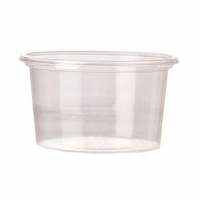Dressingb&aelig;ger 80 ml &Oslash;70 mm Rundt PS Klar