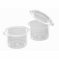 Dressingb&aelig;ger sojab&aelig;ger 15 ml &Oslash;20x20 mm H&aelig;ngslet l&aring;g PP Klar