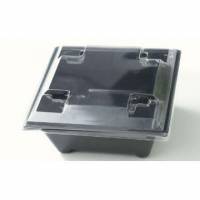 L&aring;g Gourmet Express Dome 145x145x20 mm APET Klar