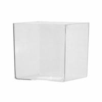 Cube 55x55x55 mm Medium PS Klar