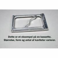 Kassette til Flexi 1/4 GN 3-rum 1 kav PF30NY