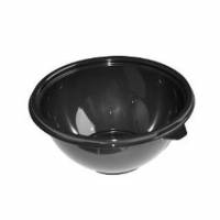 Bowle sk&aring;l 1000 ml &Oslash;180x70 mm Rund PET Sort