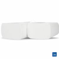 H&aring;ndkl&aelig;deark Techline M-Fold 2-lag L32x20.2x8cm Nyfiber hvid