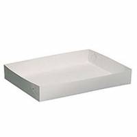 Sm&oslash;rrebr&oslash;ds&aelig;ske fold selv L445xB320xH65mm karton hvid