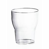 Plastglas 20 cl &Oslash;74x90 mm Flergangs Polycarbonat Klar