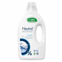 T&oslash;jvask Flydende Neutral White uden Parfume/Blegemiddel/Optisk hvidt 1250 ml