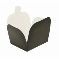 Takeaway &aelig;ske 500 ml 89x109x48 mm PE-Belagt Mat sort