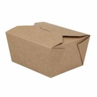 Takeaway &aelig;ske Verive 90/106x110/127x65 mm 500 ml kraft biocoating Brun