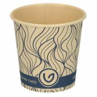 Kaffeb&aelig;ger Bambus &Oslash;62x60mm 10cl 4oz Single wall Til Espresso Natur Verive