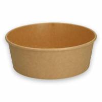 Salatsk&aring;l Verive 1000ml &Oslash;150xH75mm Pap/PLA Brun