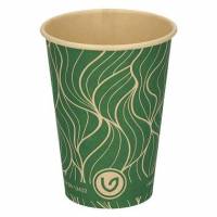 Kaffeb&aelig;ger Bambus &Oslash;70xH90mm 22cl 7.5oz Single Wall Gr&oslash;n/Brun Verive