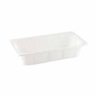 Bakke 1/3 GN N65 3690 ml 325x175x65 mm PP Hvid