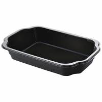 Bakke 1-rum Takeaway 1/4 GN 1200 ml 250x159x43 mm PP Sort