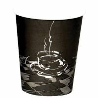 Kaffeb&aelig;ger Pap &Oslash;80xH90mm 25cl 8oz Single Wall Coffeecup