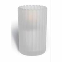 Olielampe Model Stripe Frostet