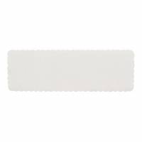Kagepap 130x390 mm hvid