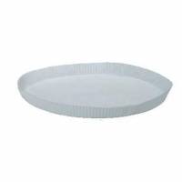 Lagkageform pergament &Oslash;210xH22mm papir hvid