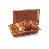 Br&oslash;dkurv 41x28x8 cm Plastflet Lysbrun