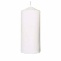 Bloklys 80x150 mm Hvid Br&aelig;ndetid 60 timer