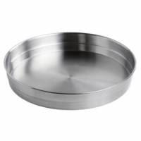 Tjenerbakke &Oslash;32 cm med Kant Rustfri st&aring;l
