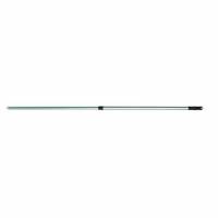 Teleskopskaft 1005-1800 mm med Gevind Alu/Sort