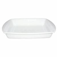 Fad Kera 30x24 cm Rektangul&aelig;r Ovnfast Porcel&aelig;n Hvid