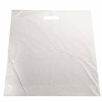 B&aelig;repose 420x450/50 mm 40 my LDPE med 50\% Genbrugsplast Hvid